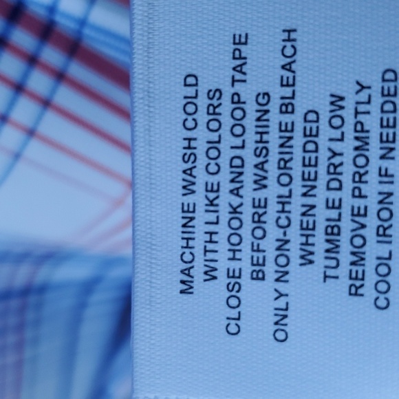 Habitat SS fishing shirt Red white blue plaid Small 40+solar factor - Picture 12 of 15